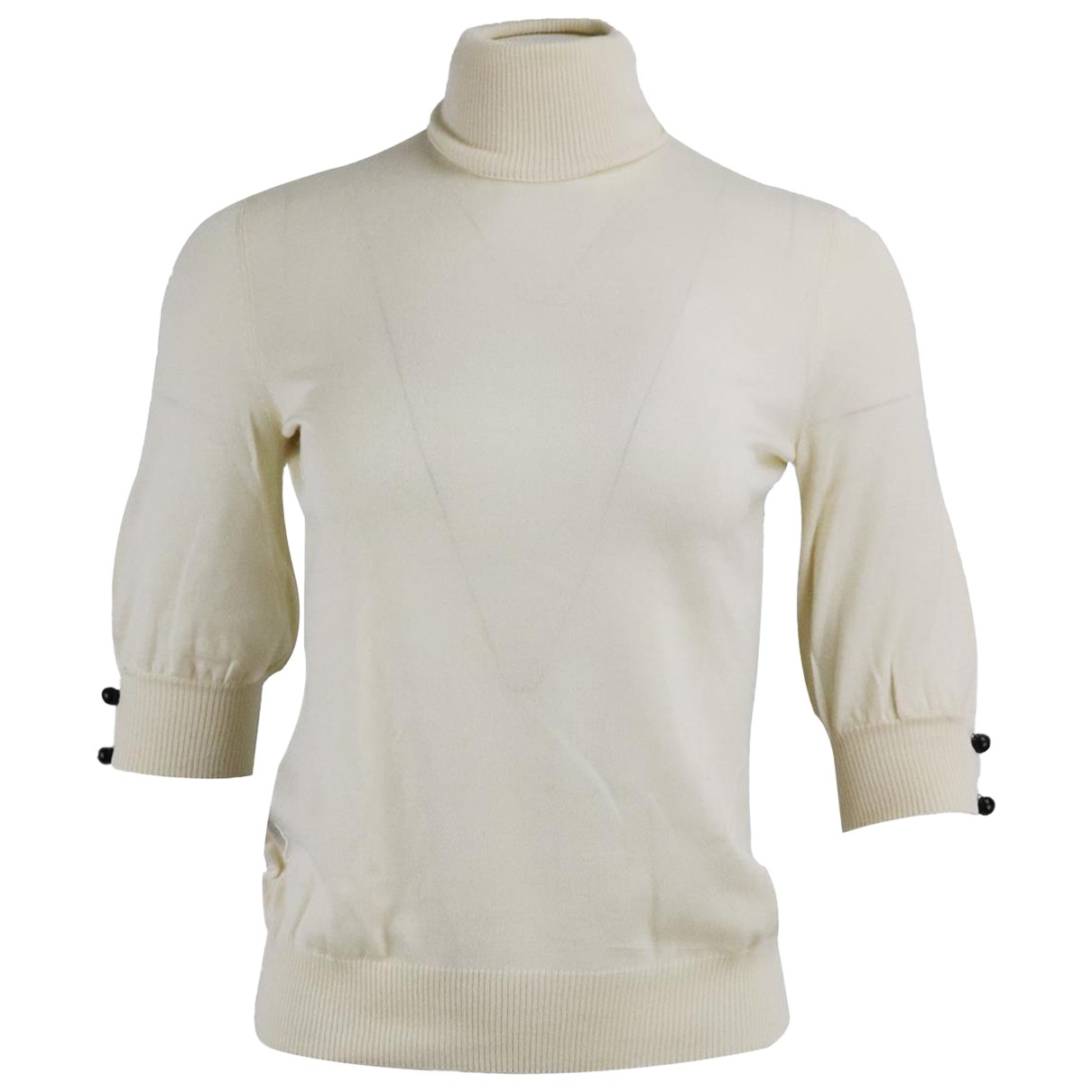Cashmere t-shirt Fendi Beige size 40 IT 